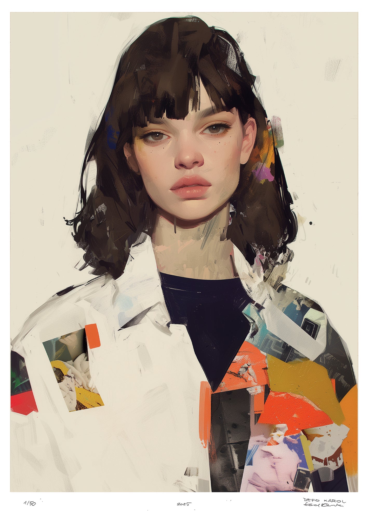 AURORA | 70 × 50cm (27.83 × 19.69 in)