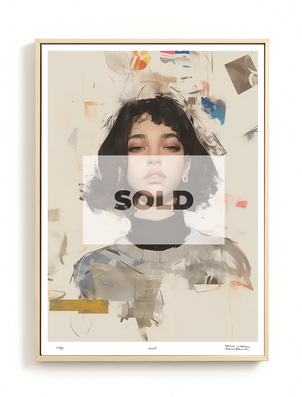 LYRA | 70 × 50cm (27.83 × 19.69 in)