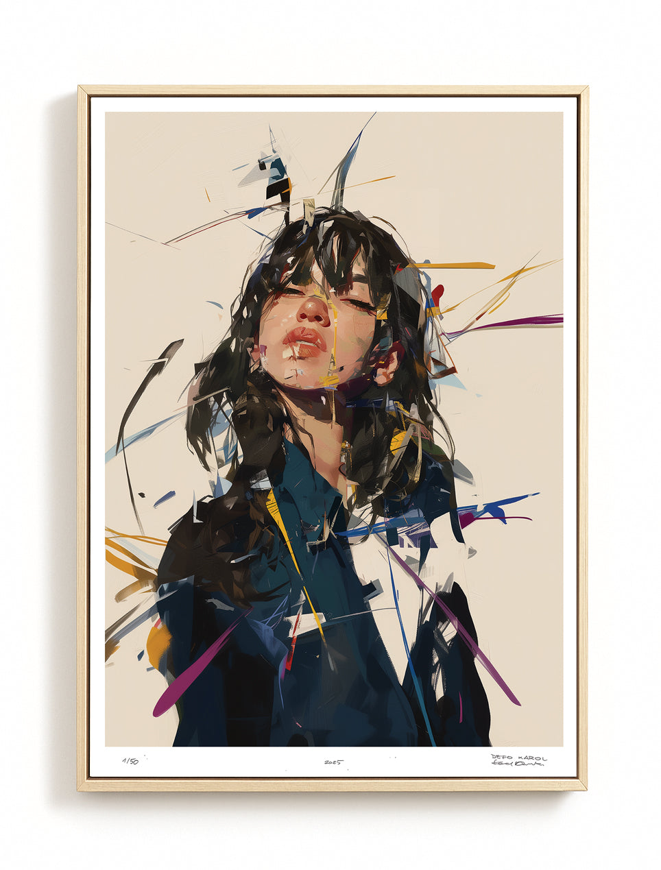 NERIDA | 70 × 50cm (27.83 × 19.69 in)